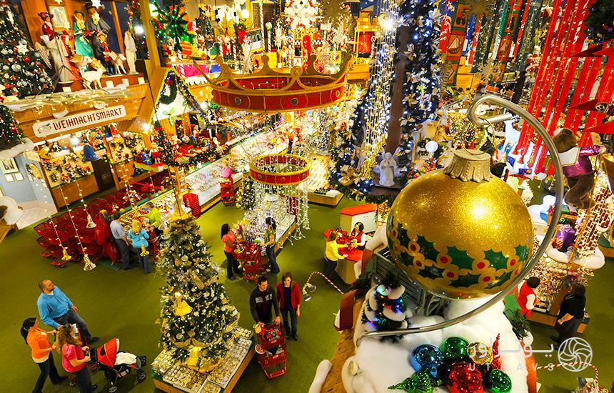 تزئینات مراکز خرید گرجستان در کریسمس decorating Georgia Shopping Malls At Christmas